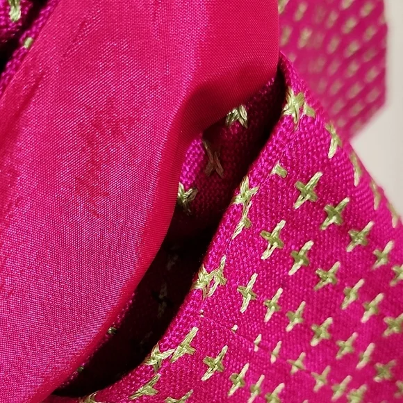 Vibrant Pink Gingham Blazer Tailored Fit - Picture 11 of 11